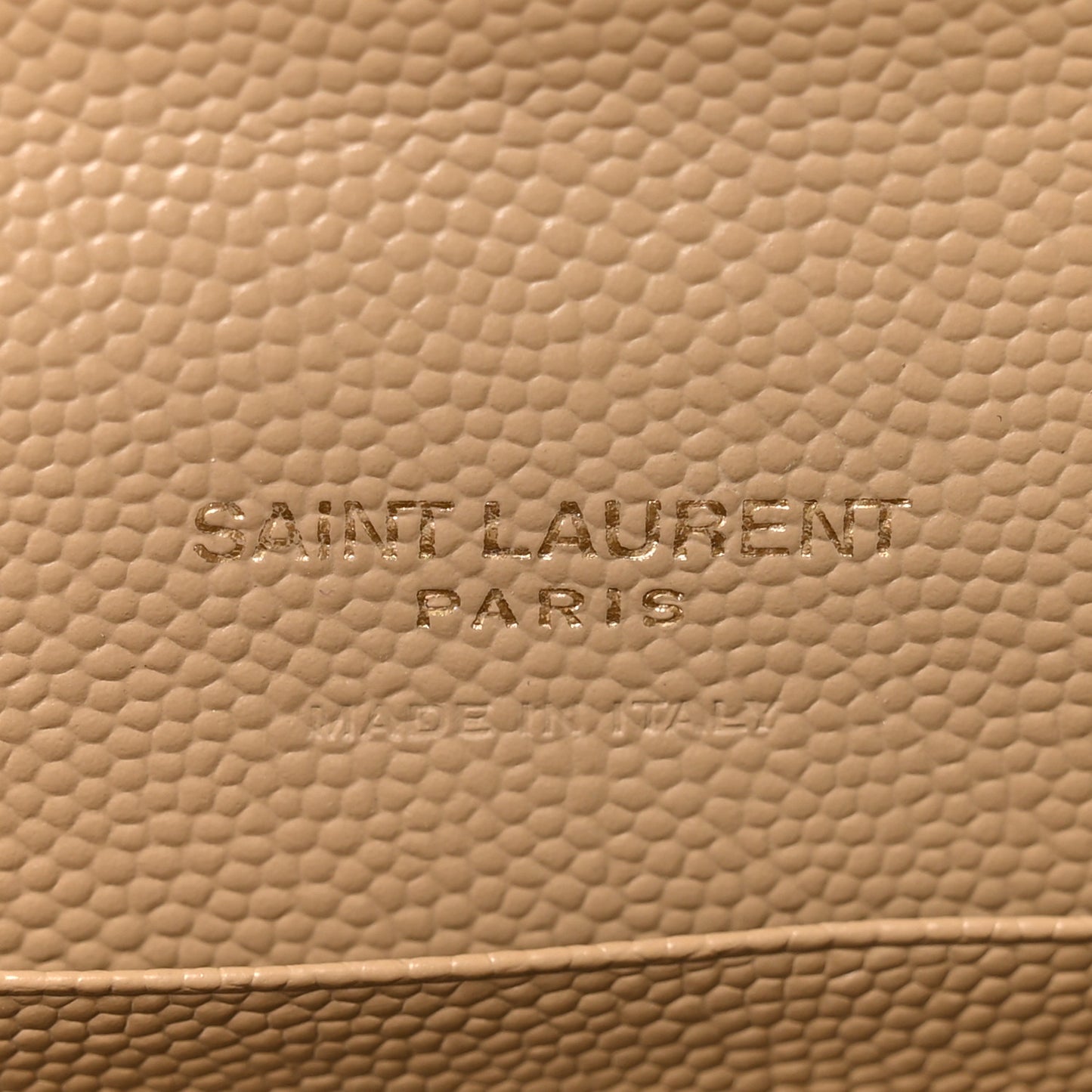 Grain De Poudre Matelasse Chevron Small Monogram Envelope Wallet Dark Latte