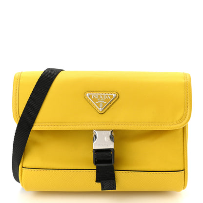Prada Re-Nylon Saffiano Smartphone Case Crossbody Giallo 1 of 10