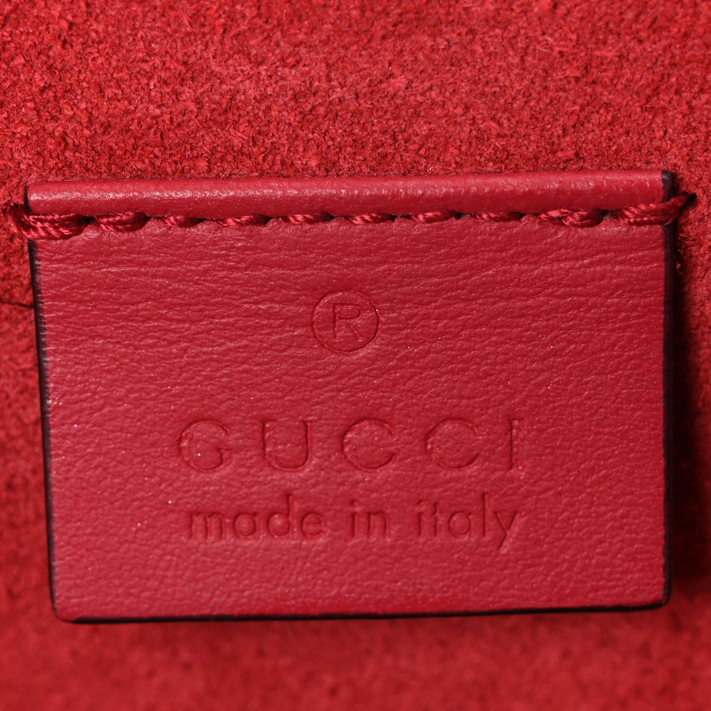 GG Supreme Monogram Small Dionysus Shoulder Bag Red