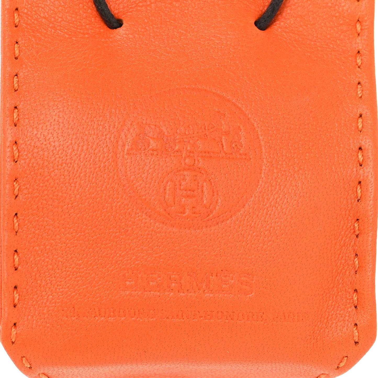 Milo Lambskin Swift Shopping Bag Charm Feu Gold