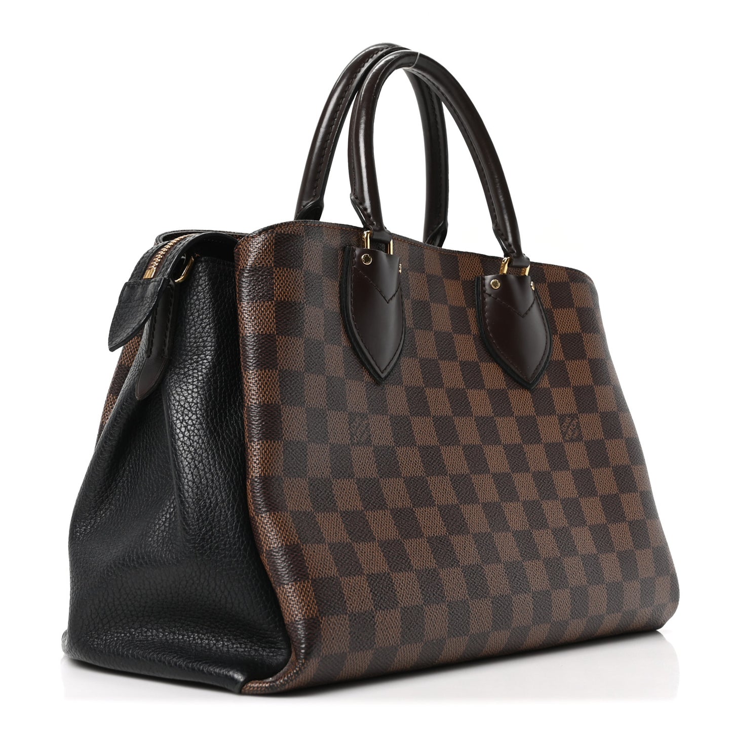 Cuir Taurillon Damier Ebene Normandy Black