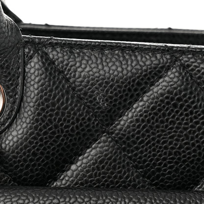 Chanel Caviar Large Soft CC Top Handle Tote Black 11 of 11