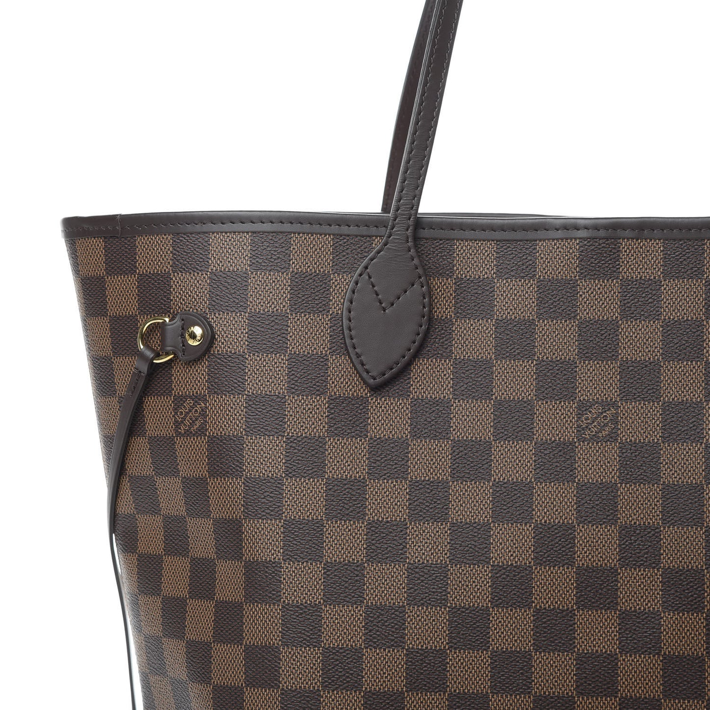 Damier Ebene Neo Neverfull MM Rose Ballerine