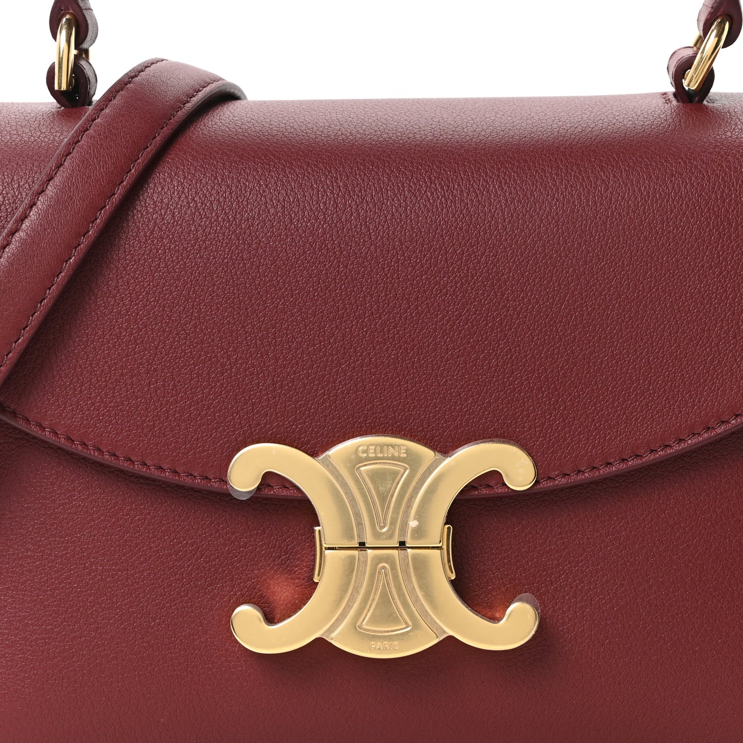 Supple Grained Calfskin Teen Nino Light Burgundy