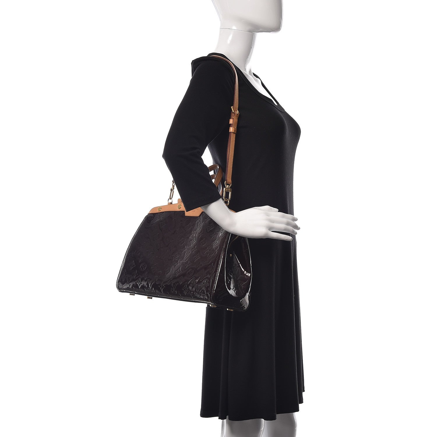 Louis Vuitton Vernis Brea MM Amarante 2 of 9