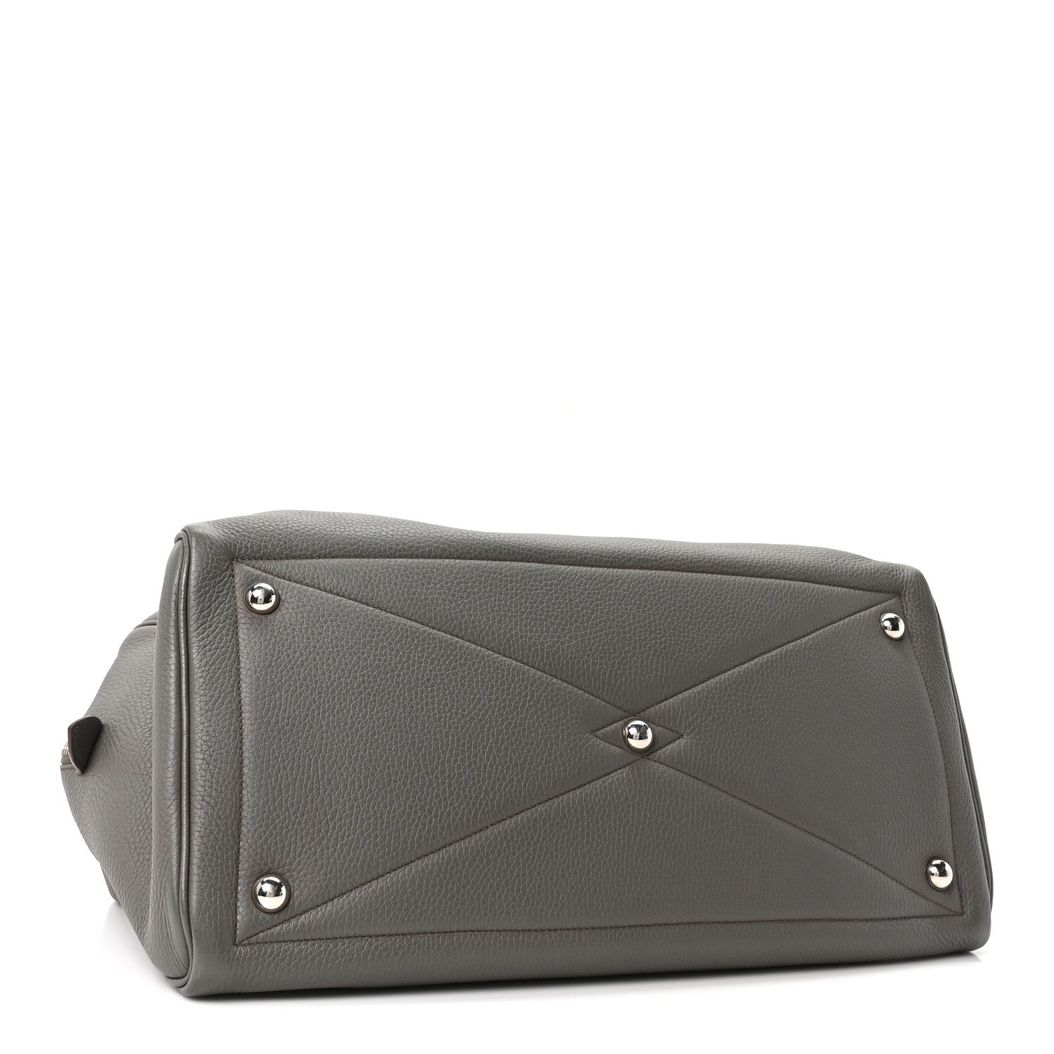 Hermes Taurillon Clemence Victoria II 43 Etain 3 of 9