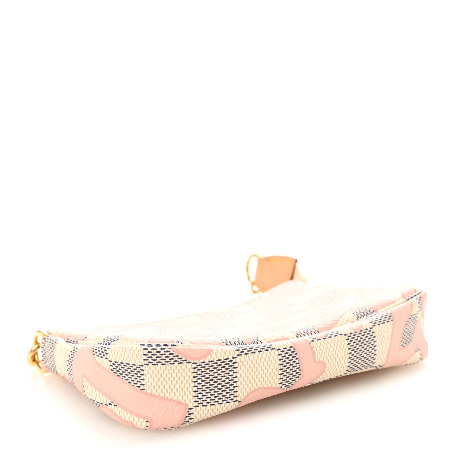 Louis Vuitton Damier Azur Tahitienne Mini Pochette Accessories 4 of 10