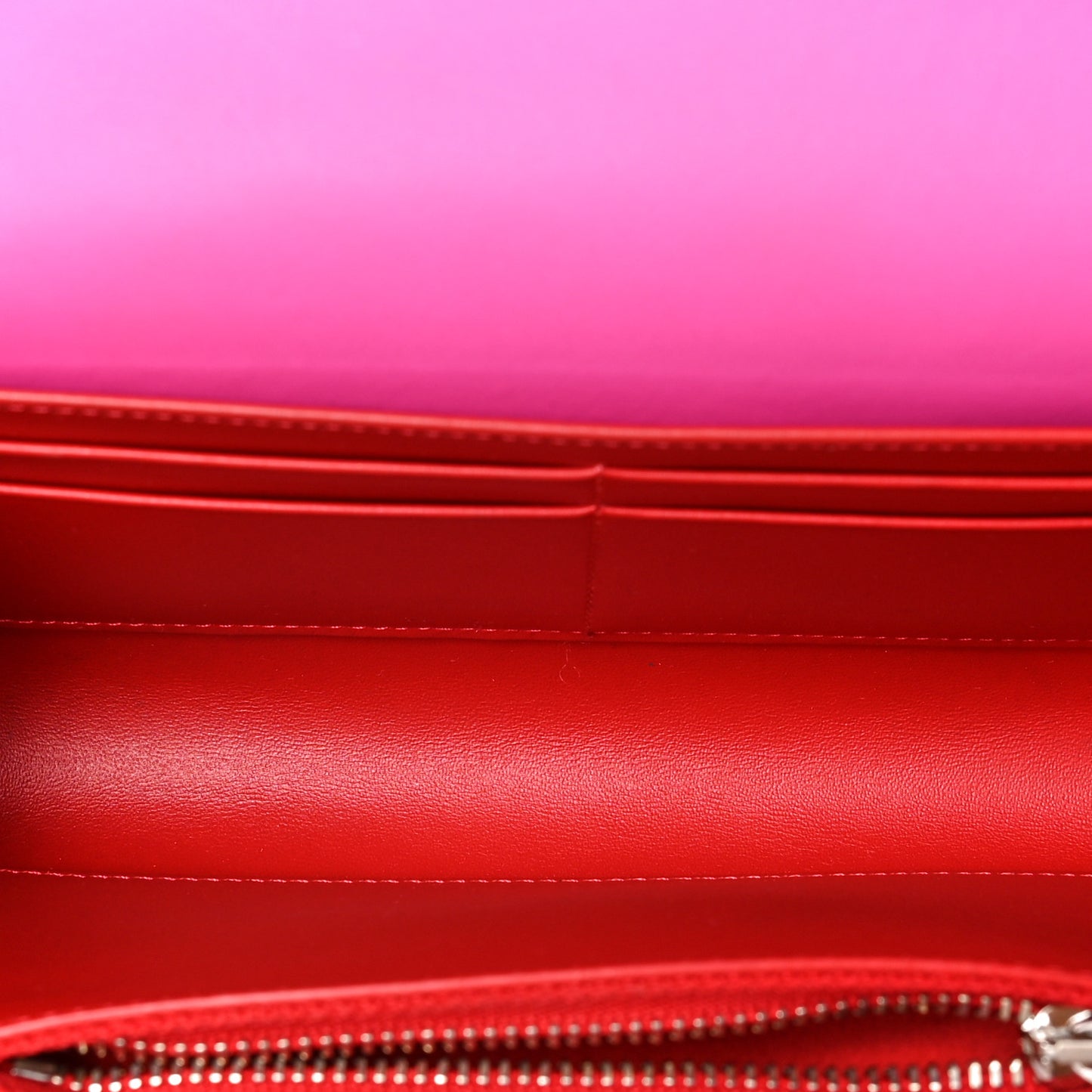 Grained Calfskin Spikes Loubinthesky Paloma Wallet On Chain Glam