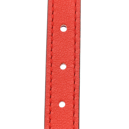 Hermes Swift Epsom 13mm Focus Belt 75 30 Capucine Anemone 6 of 9
