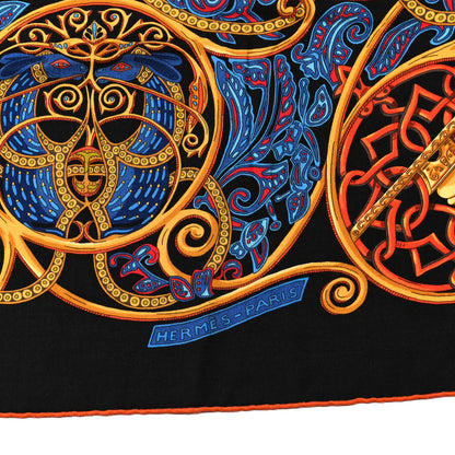 Hermes Cashmere Silk La Charmante Aux Animaux Scarf Shawl 140 2 of 4
