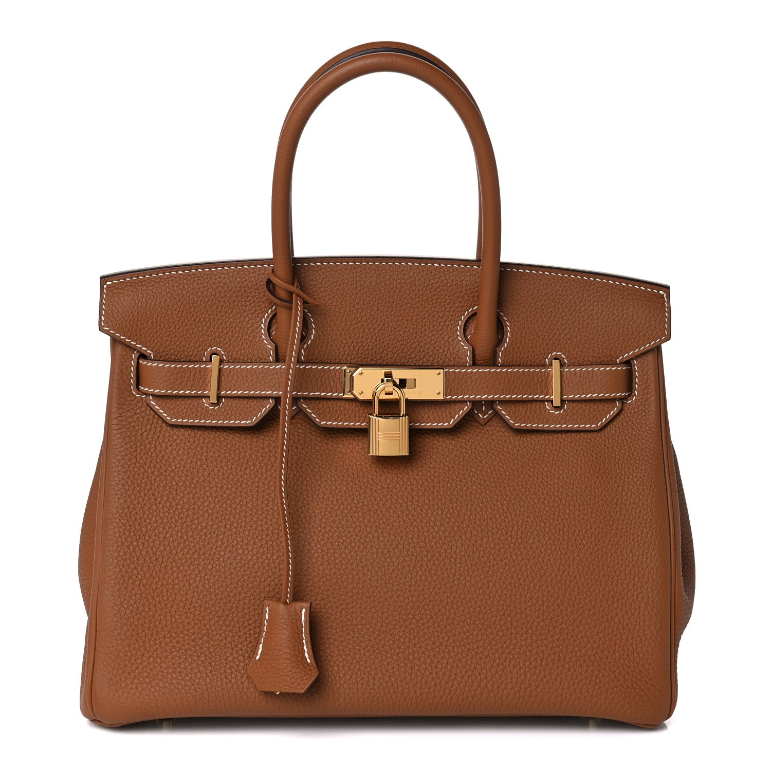 Hermes Togo Birkin 30 Gold 1 of 12