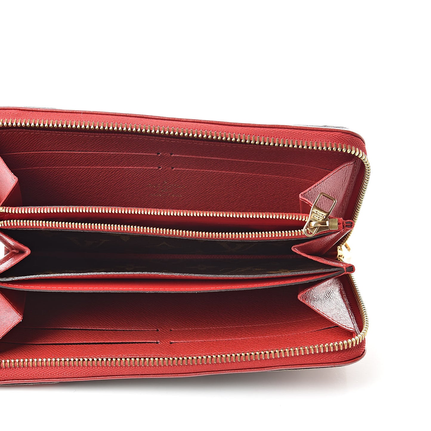 Monogram Retiro Zippy Wallet Cherry