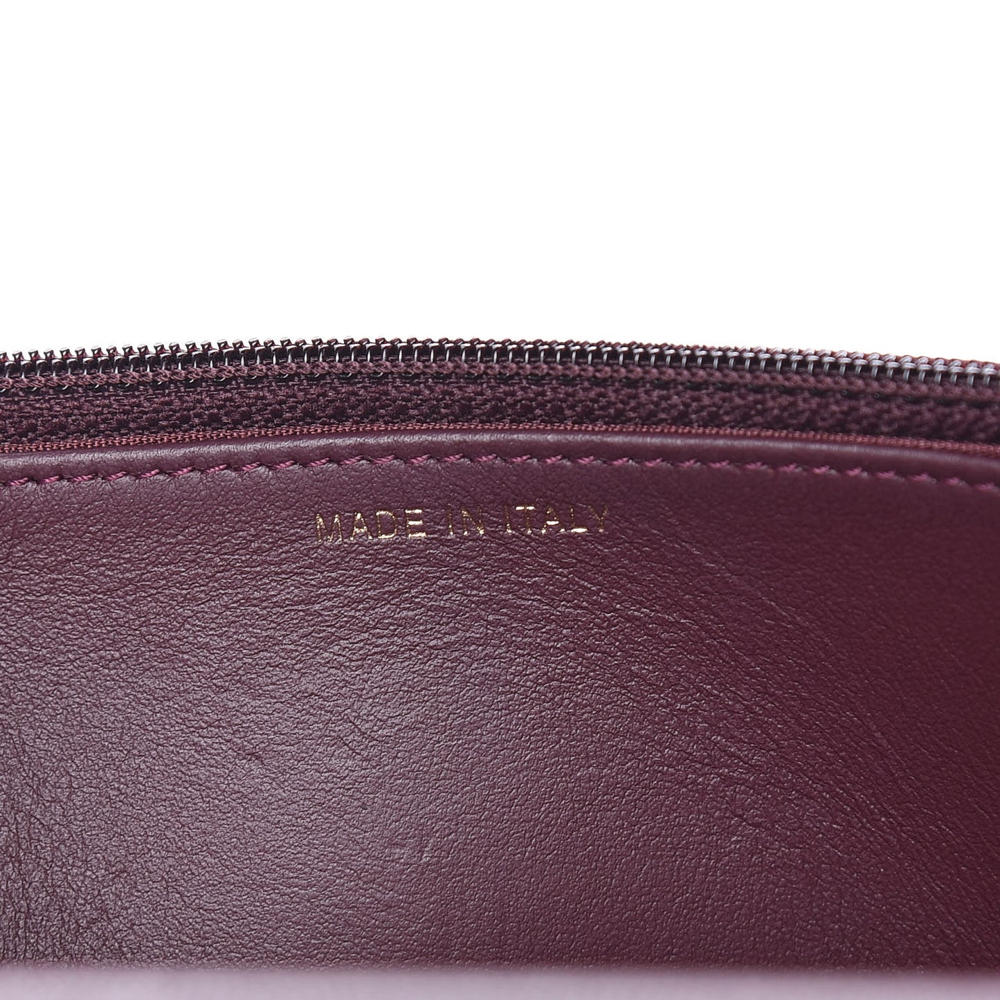 Caviar Quilted Boy Wallet On Chain WOC Dark Purple