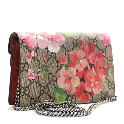 Gucci GG Supreme Monogram Blooms Super Mini Dionysus Shoulder Bag Beige Multicolor Dry Rose 3 of 13