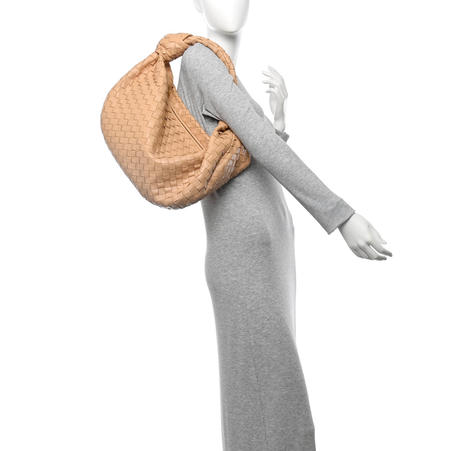 Bottega Veneta Nappa Intrecciato Small Jodie Hobo Almond 2 of 14
