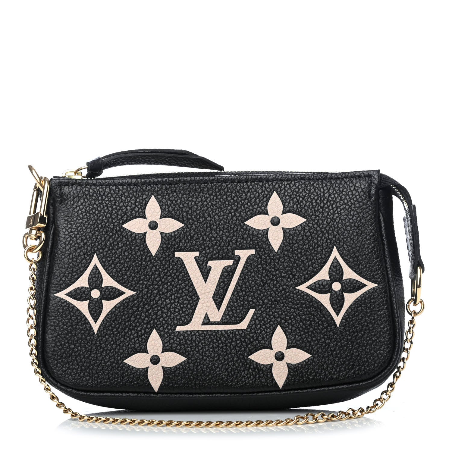 Louis Vuitton Empreinte Monogram Giant Mini Pochette Accessories Black 1 of 4