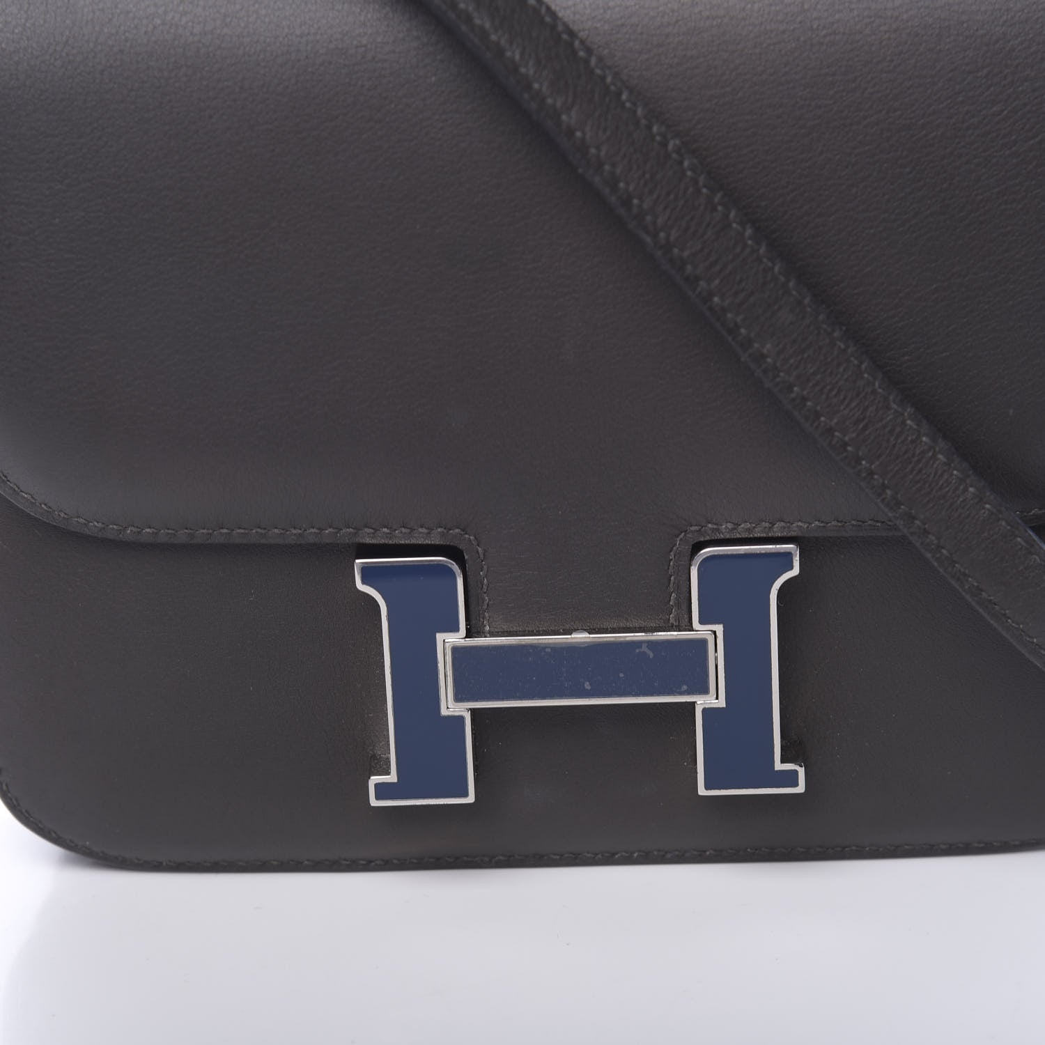 Hermes Swift Enamel Constance 18 Graphite 10 of 21