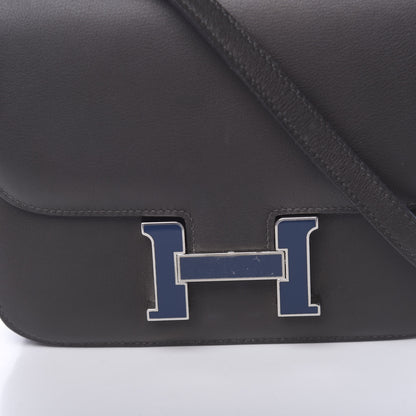 Hermes Swift Enamel Constance 18 Graphite 10 of 21