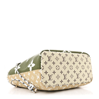 Louis Vuitton Monogram Giant Neverfull MM Kaki 4 of 9