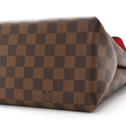 Louis Vuitton Damier Ebene Beaubourg MM Scarlet 10 of 12