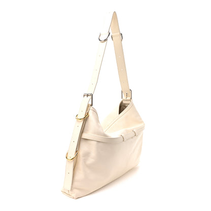 Givenchy Calfskin Medium Voyou Bag Ivory 3 of 12