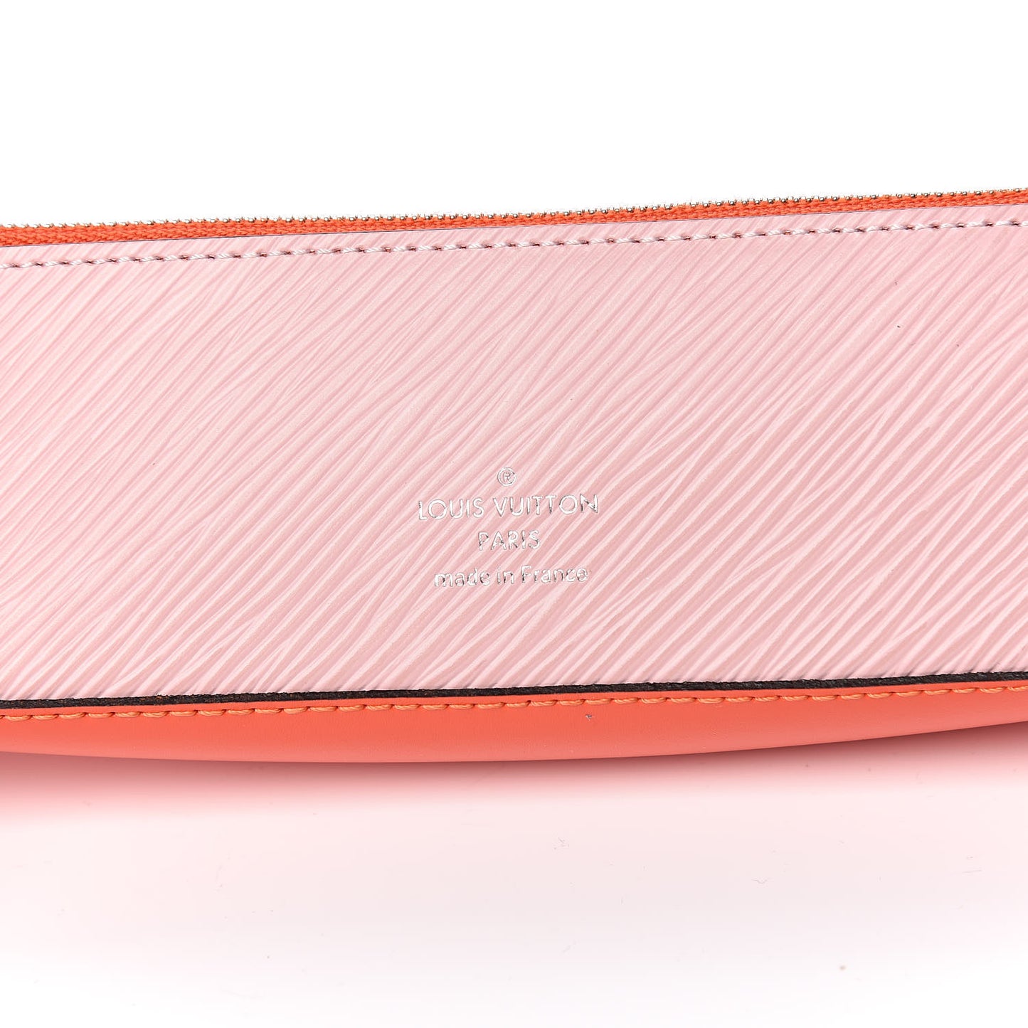 Monogram Epi Elizabeth Pencil Pouch Rose Ballerine