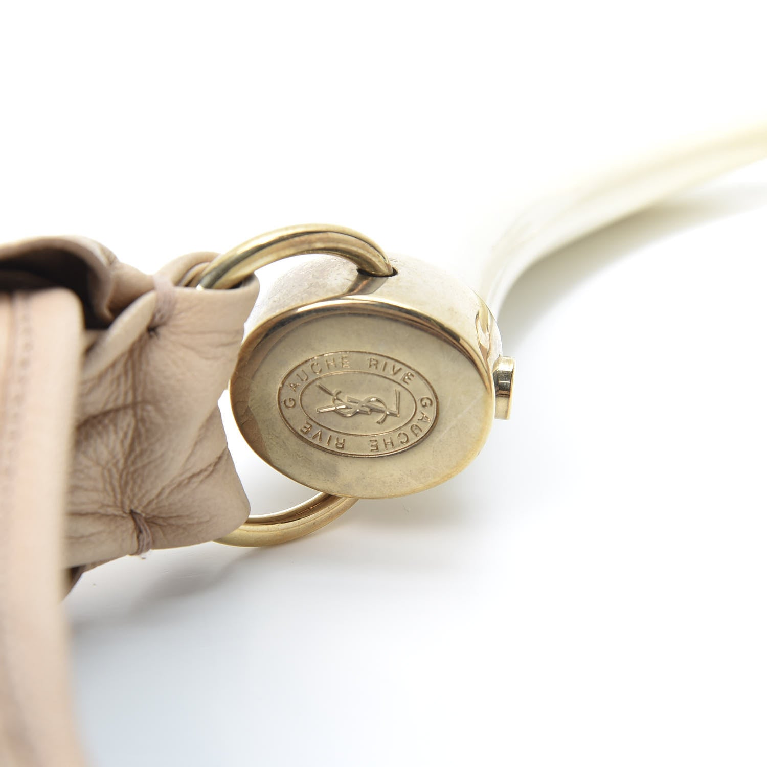 Saint Laurent Chevre Ruffle Saint Tropez Beige 11 of 12