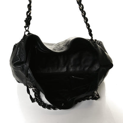 Chanel Calfskin East West Modern Chain Tote Black 8 of 26