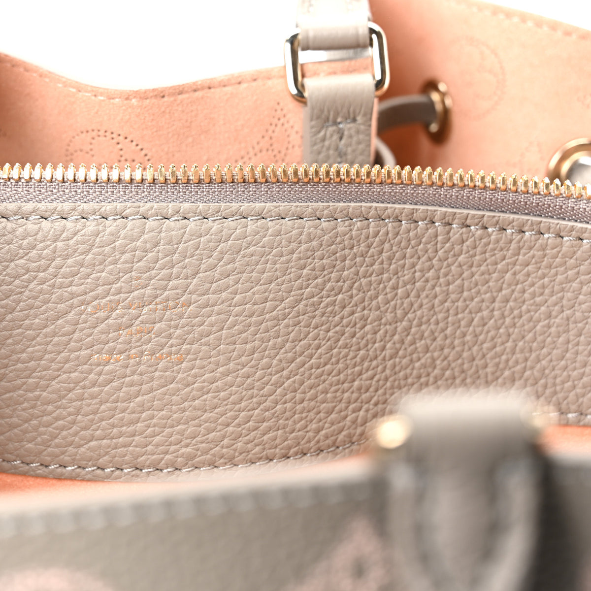 Louis Vuitton Mahina Flight Mode Bella Tote Grey 6 of 9