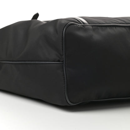Prada Tessuto Nylon Soft Calf Tote Black 10 of 13