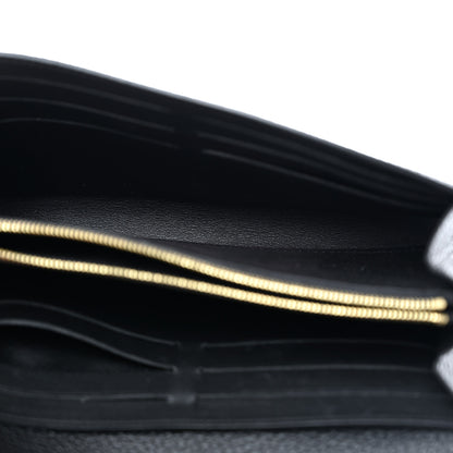 Louis Vuitton Taurillon Embellished Capucines Long Wallet Black 5 of 7