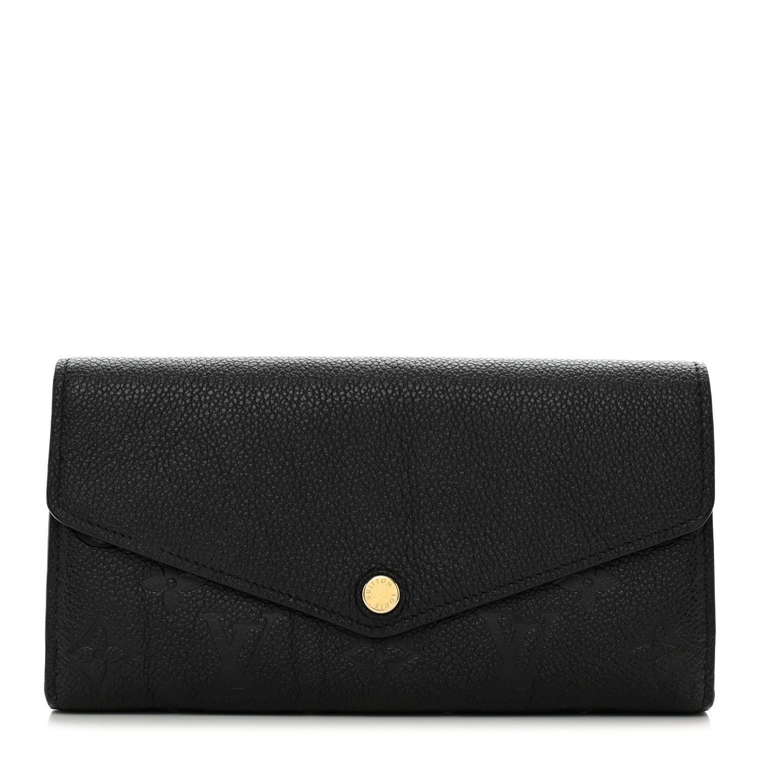 Louis Vuitton Empreinte Sarah Wallet NM Black 1 of 11