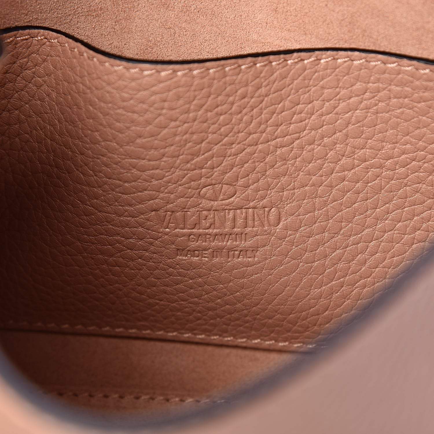 Valentino Garavani Pebbled Calfskin Medium Rockstud Flip Lock Crossbody Bag Skin Sorbet 6 of 9