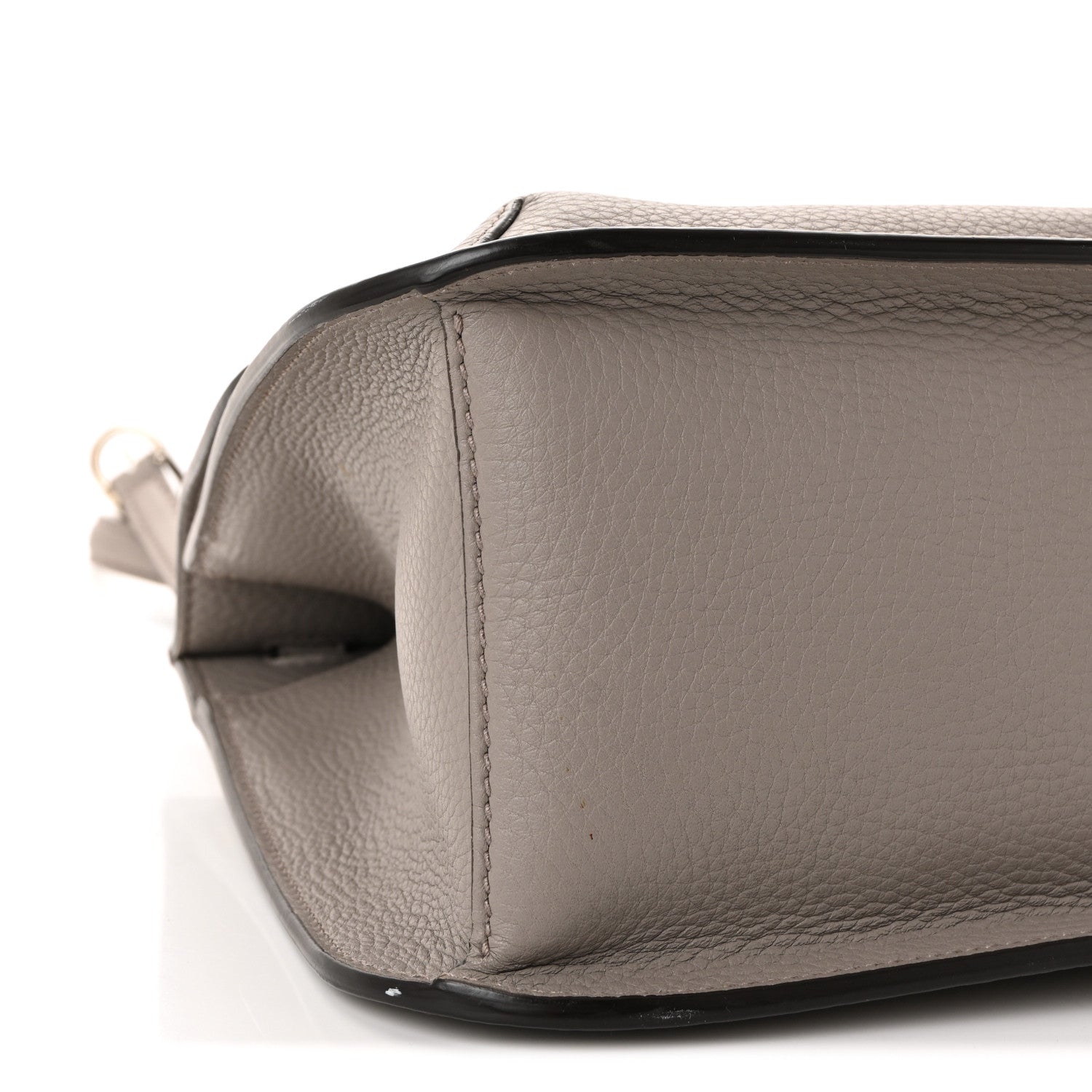 Gucci Cellarius Calfskin Medium Bamboo Daily Flap Shoulder Bag Storm Grey 8 of 9