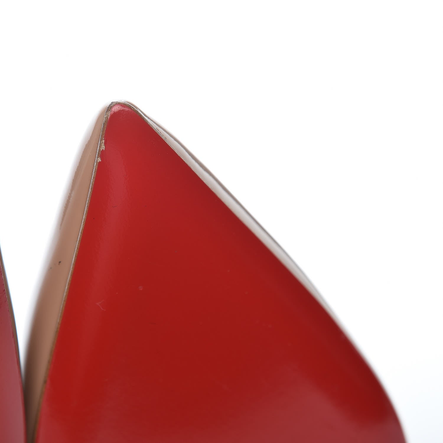 Christian Louboutin Patent Pigalle 85 Pumps 38.5 Nude 8 of 15