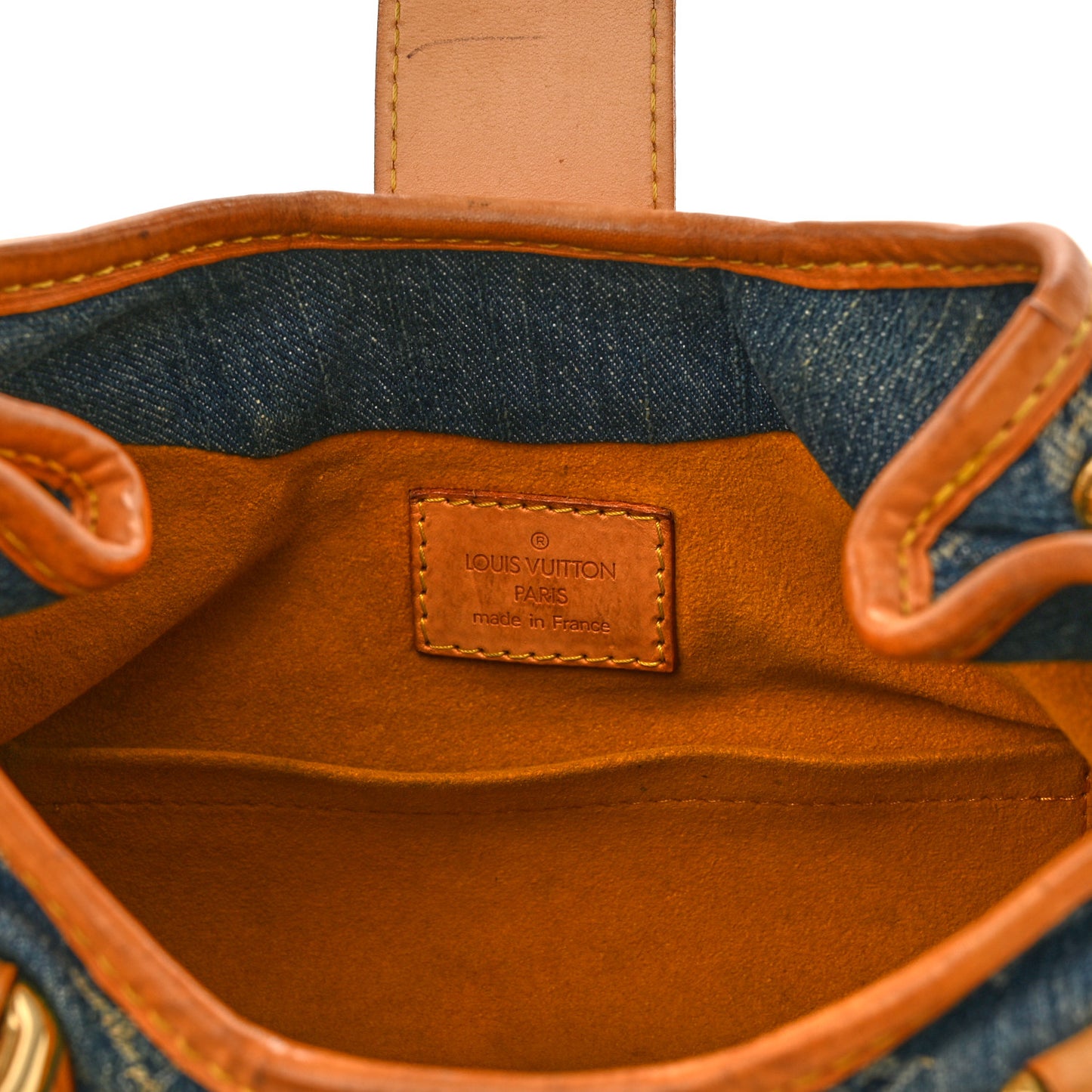 Monogram Denim Pleaty Blue