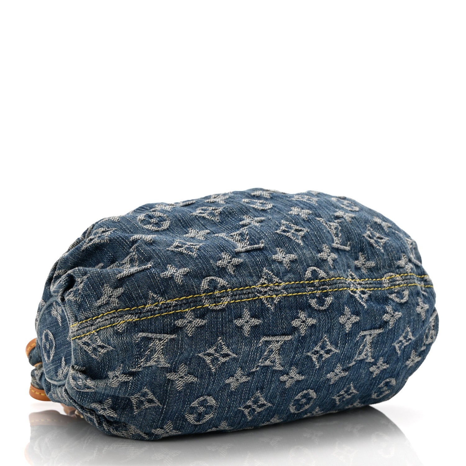 Louis Vuitton Monogram Denim Pleaty Blue 4 of 10