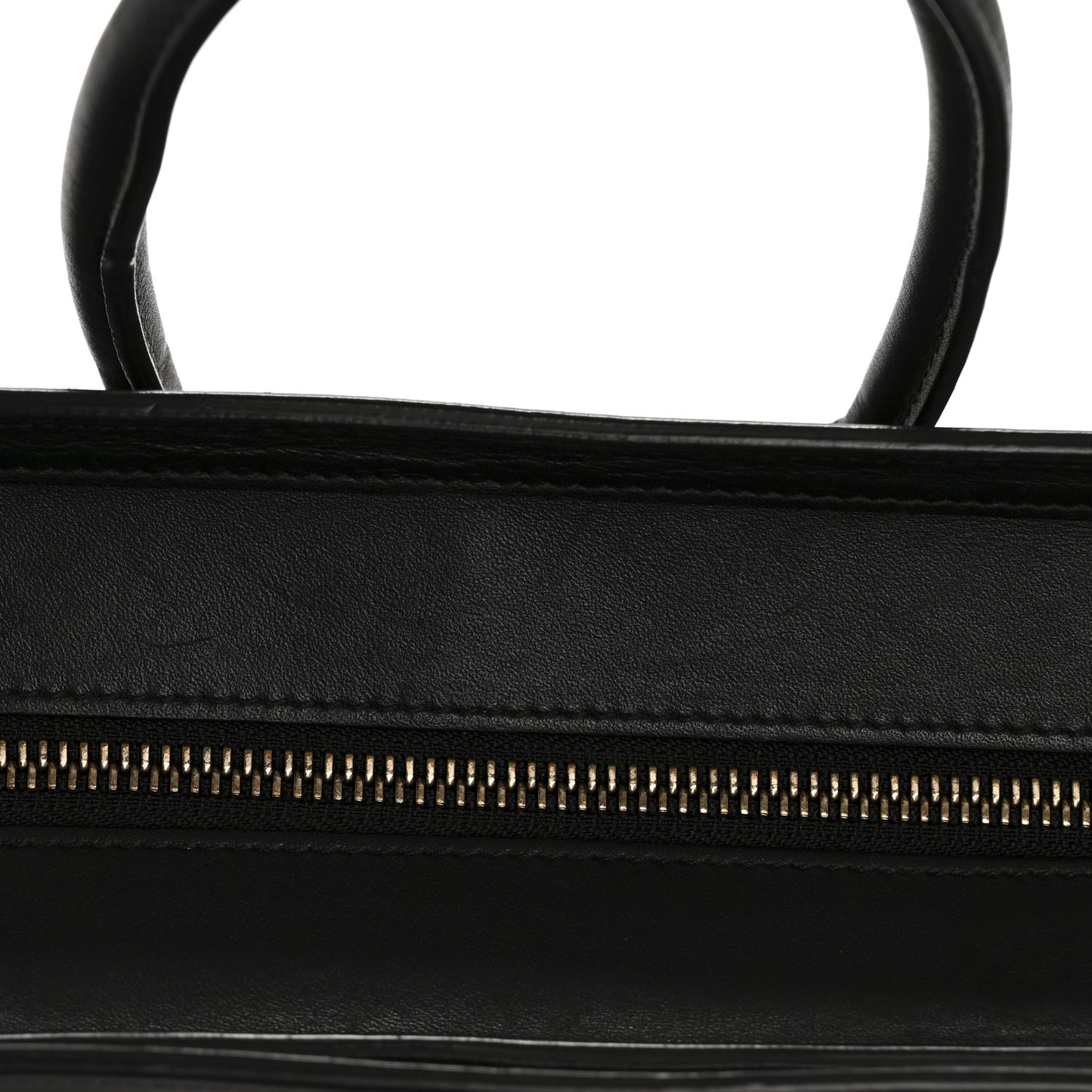 Smooth Calfskin Nano Luggage Black