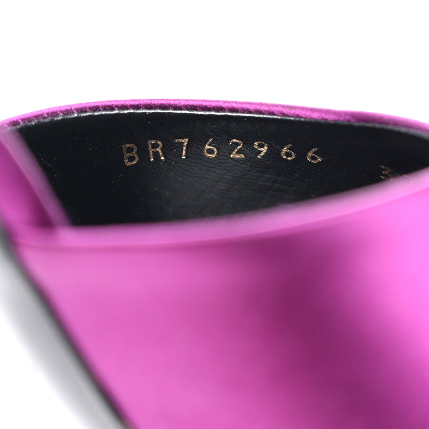 Satin Goldie Mule Sandal 37 Cyclamen