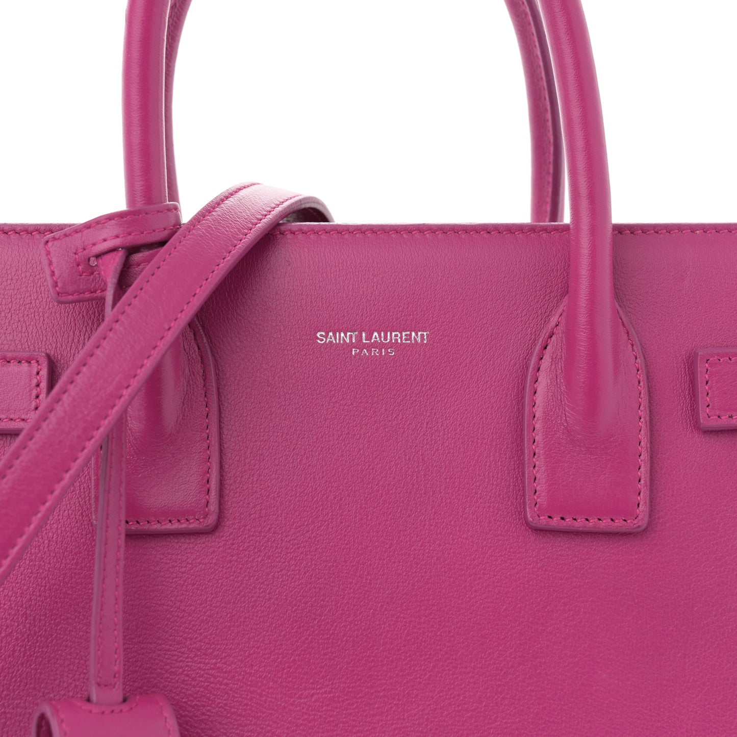 Calfskin Baby Sac De Jour Fuchsia
