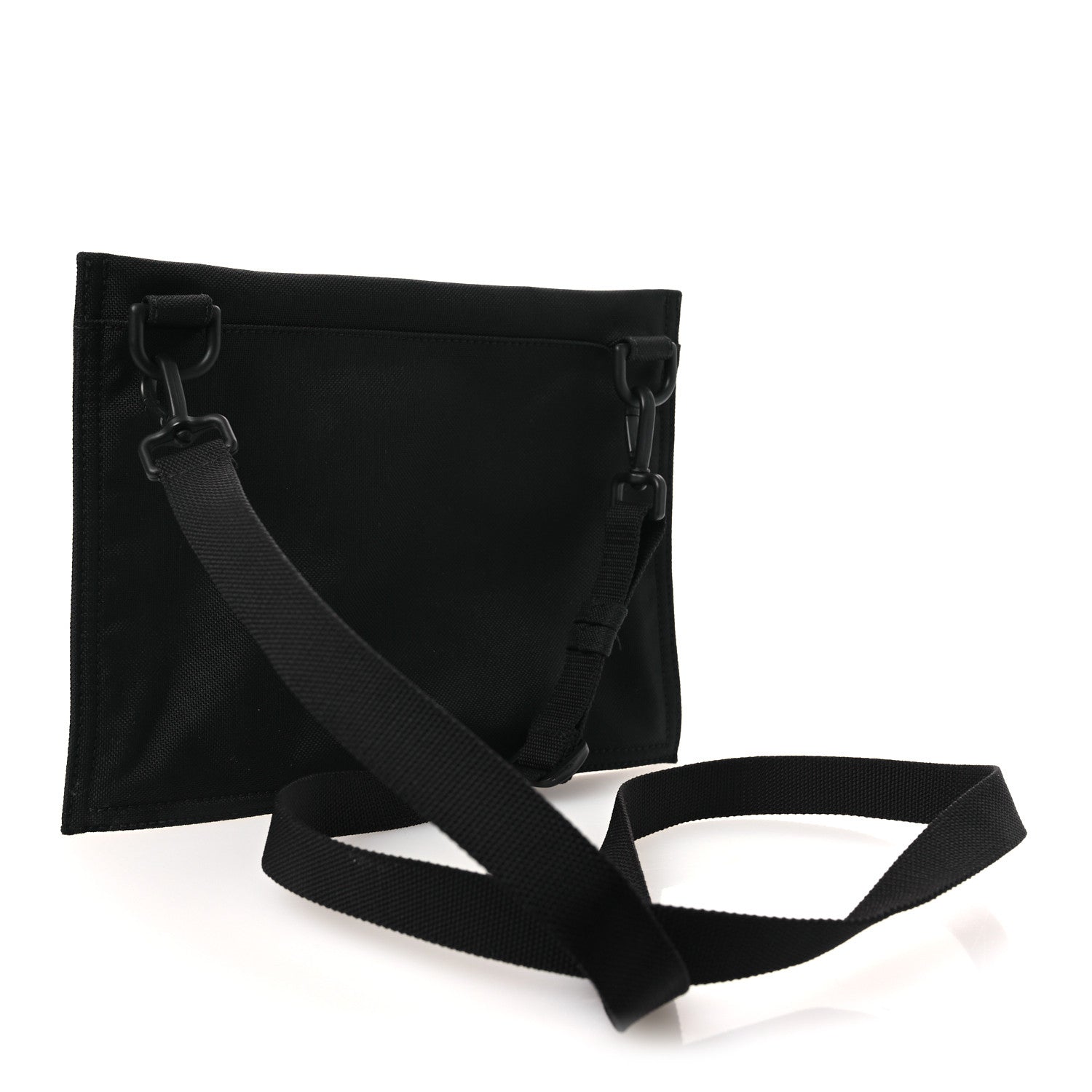 Balenciaga Nylon Explorer Crossbody Pouch Black 3 of 15