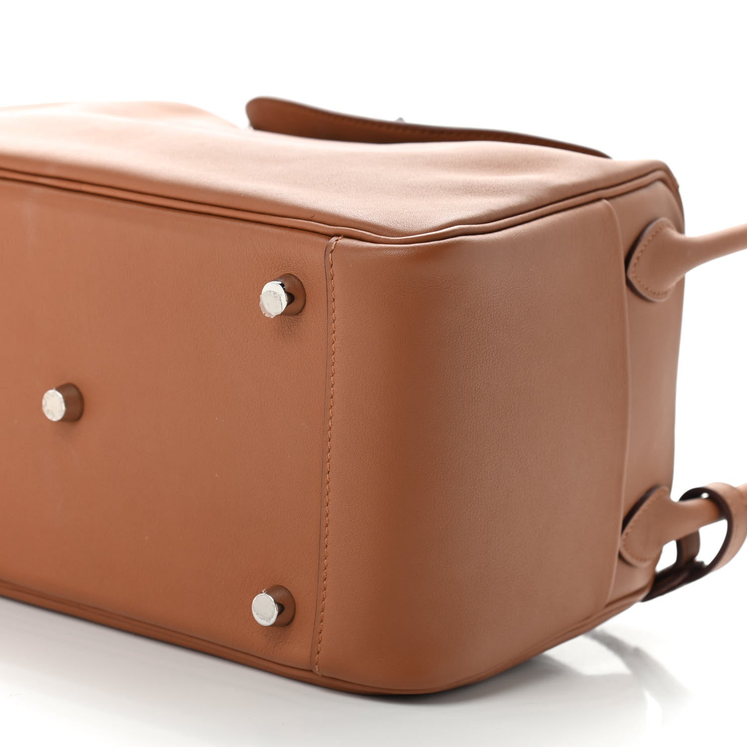 Hermes Swift Epsom Lindy 26 Tressage De Cuir Gold Bleu Du Nord 6 of 9