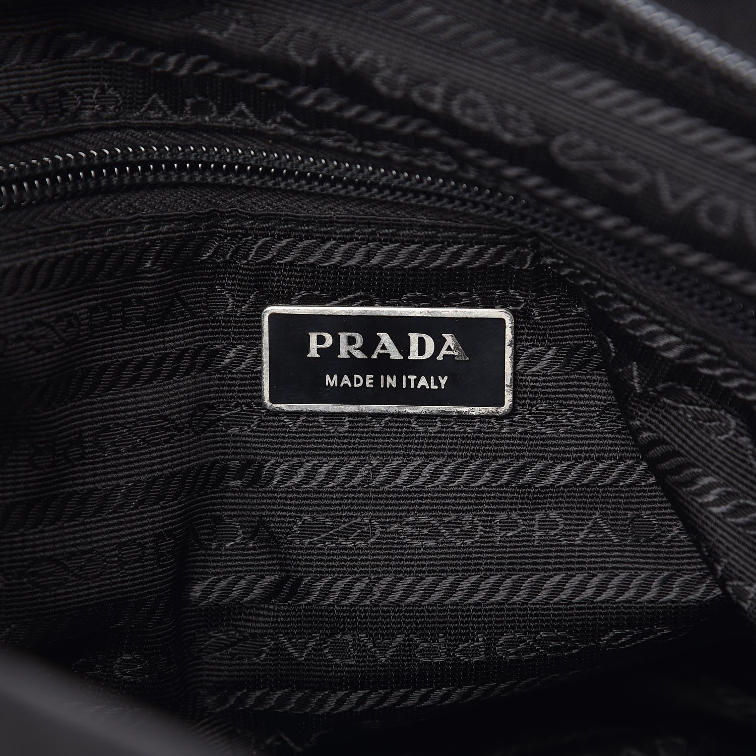 Prada Tessuto Nylon Messenger Bag Black 6 of 14