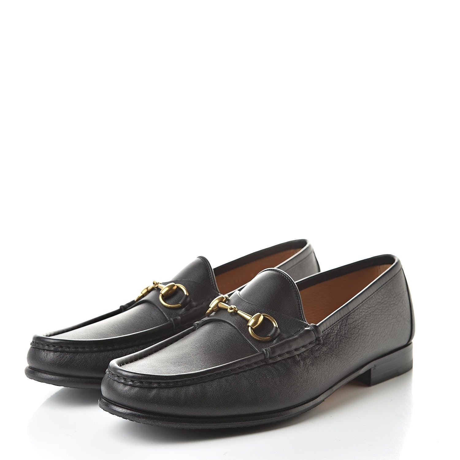 Gucci Calfskin Mens 1953 Horsebit Loafers 9 Black 3 of 11