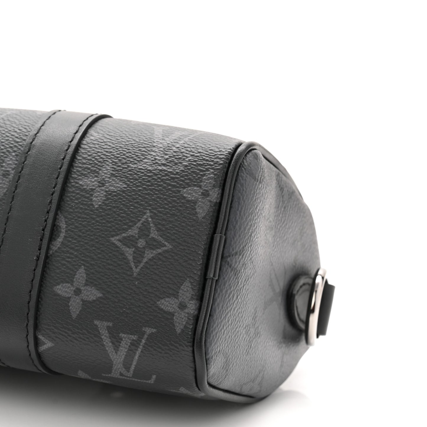 Reverse Monogram Eclipse Keepall XS Black