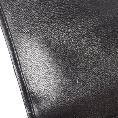 Miu Miu Nappa Matelasse Flap Wallet Black 9 of 9