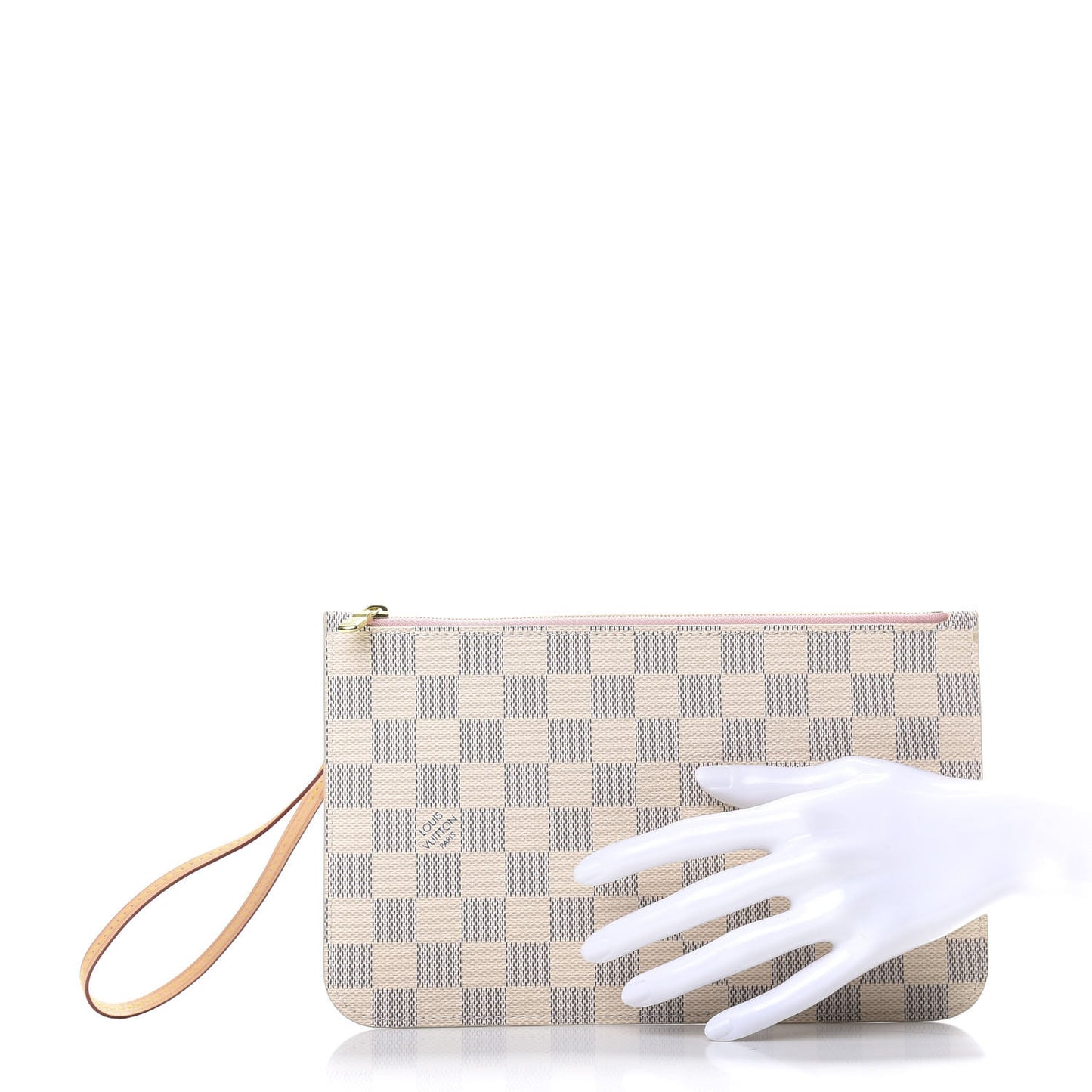 Damier Azur Neverfull MM GM Pochette Rose Ballerine