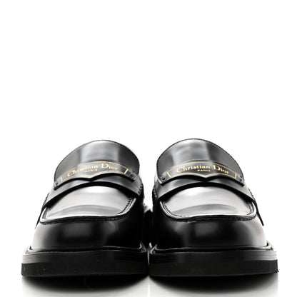 Christian Dior Brushed Calfskin Boy Loafers 39 Black 2 of 9