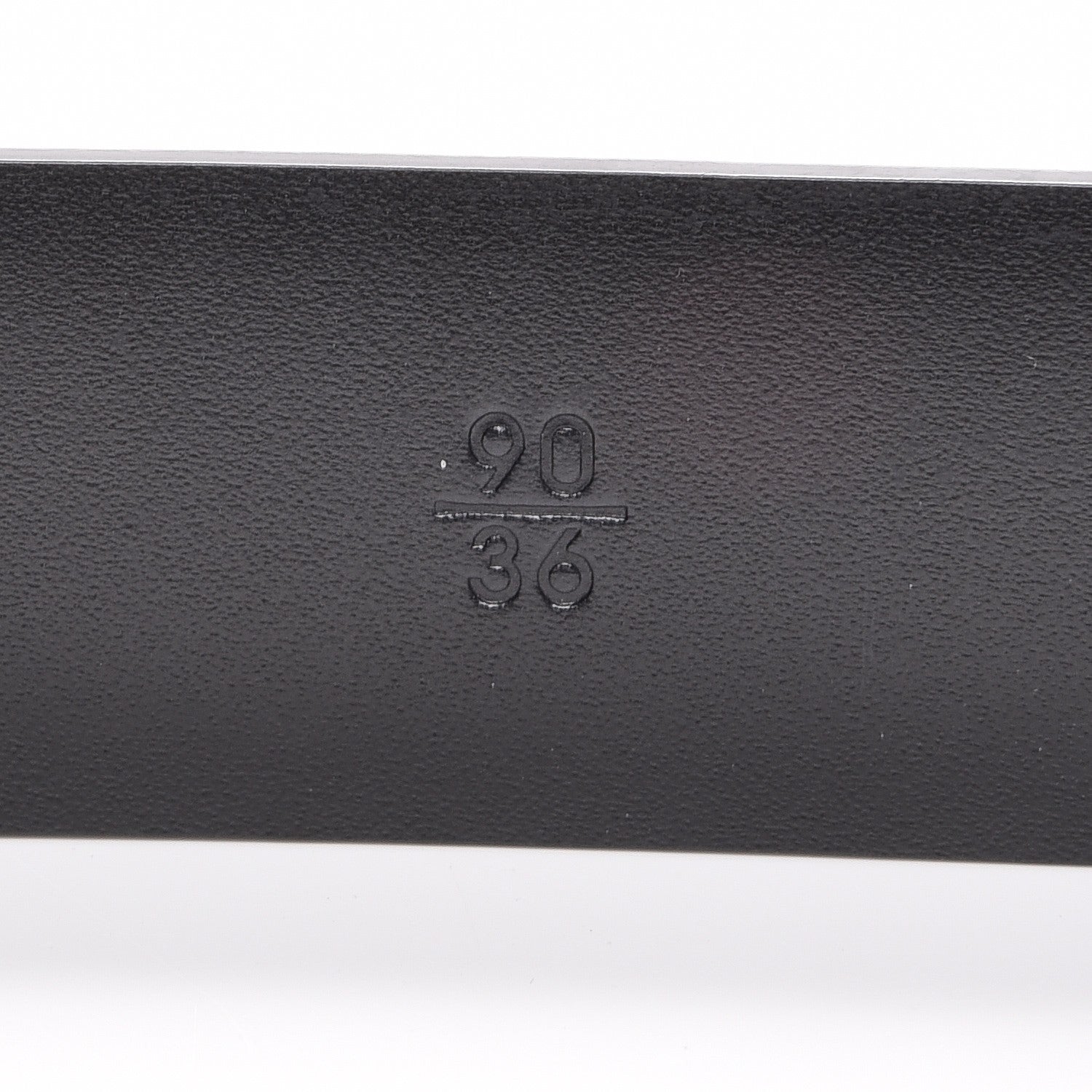Chanel Calfskin CC Boy Skinny Belt 90 36 Black 5 of 6