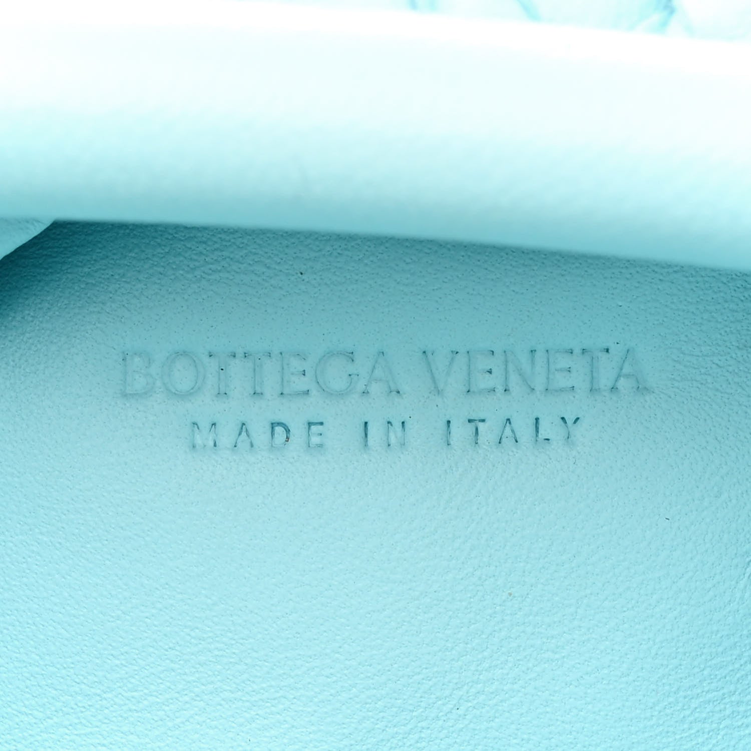 Bottega Veneta Nappa Intrecciato The Mini Pouch Topazio Silver 6 of 12